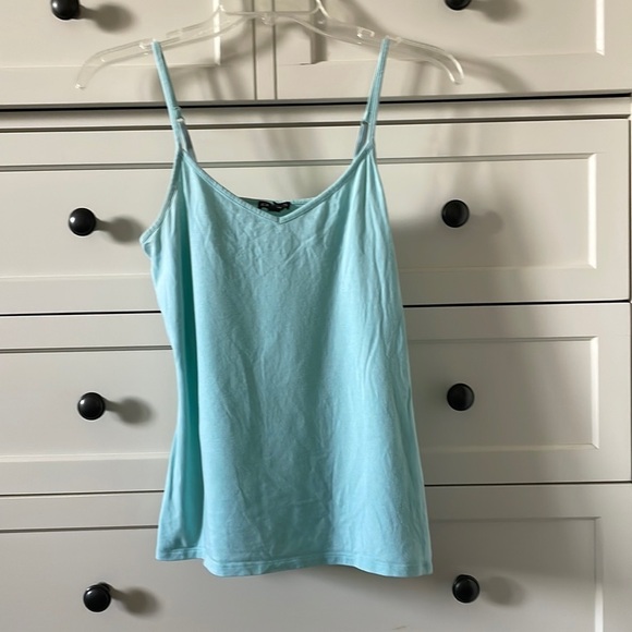 Express Women’s Light Blue Camisole Top w/ Adjustable Spaghetti Straps - Size M - Picture 1 of 4
